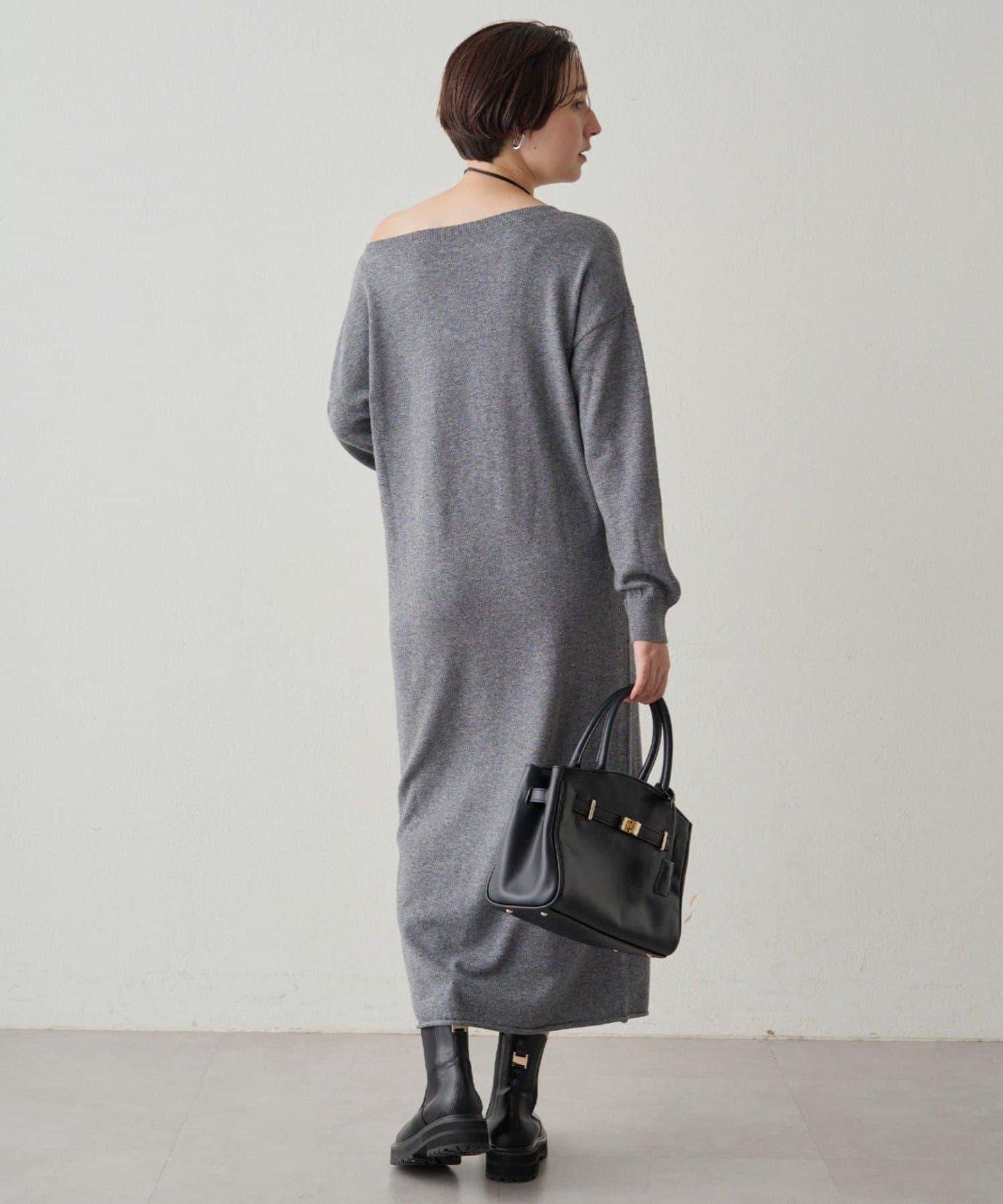 【Loungedress】羊毛羊絨針織連衣裙