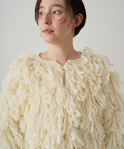 【Loungedress】流蘇針織大衣