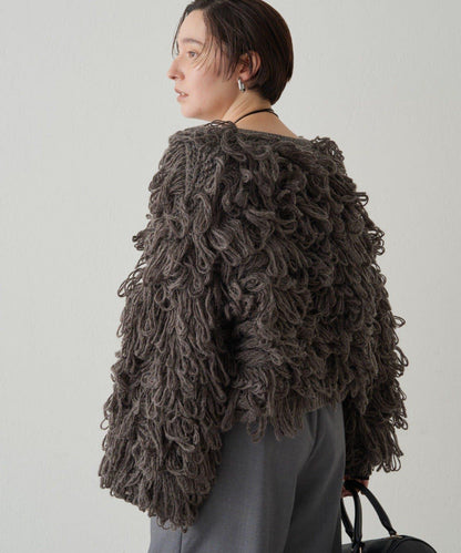 【Loungedress】流蘇針織大衣