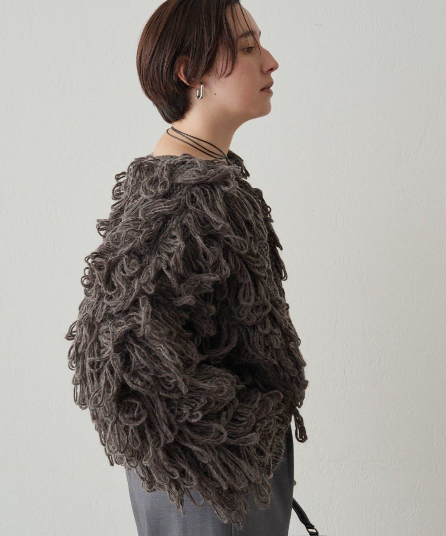 【Loungedress】流蘇針織大衣