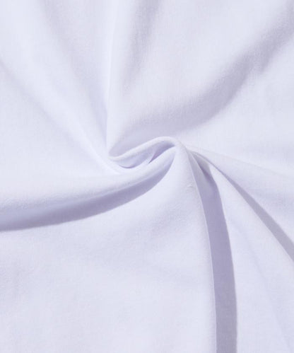 寬鬆版型 單點刺繡 亨利領 長袖T恤