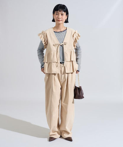 特別訂製荷葉邊馬甲＜可搭配套裝＞