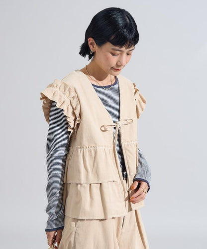 特別訂製荷葉邊馬甲＜可搭配套裝＞