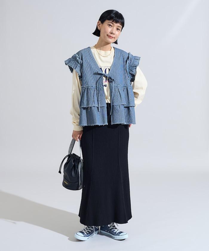 特別訂製荷葉邊馬甲＜可搭配套裝＞