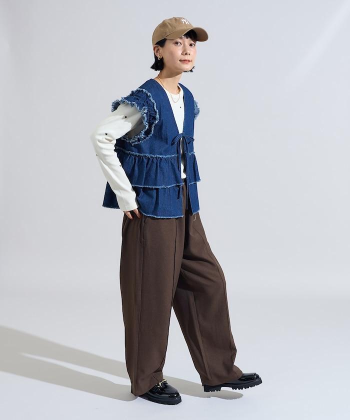 特別訂製荷葉邊馬甲＜可搭配套裝＞