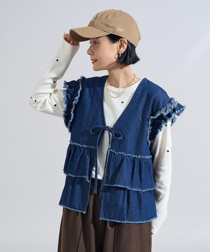 特別訂製荷葉邊馬甲＜可搭配套裝＞