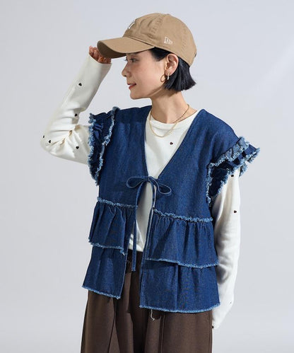 特別訂製荷葉邊馬甲＜可搭配套裝＞