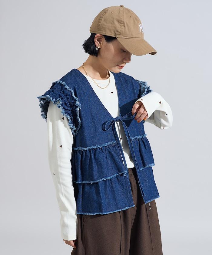 特別訂製荷葉邊馬甲＜可搭配套裝＞