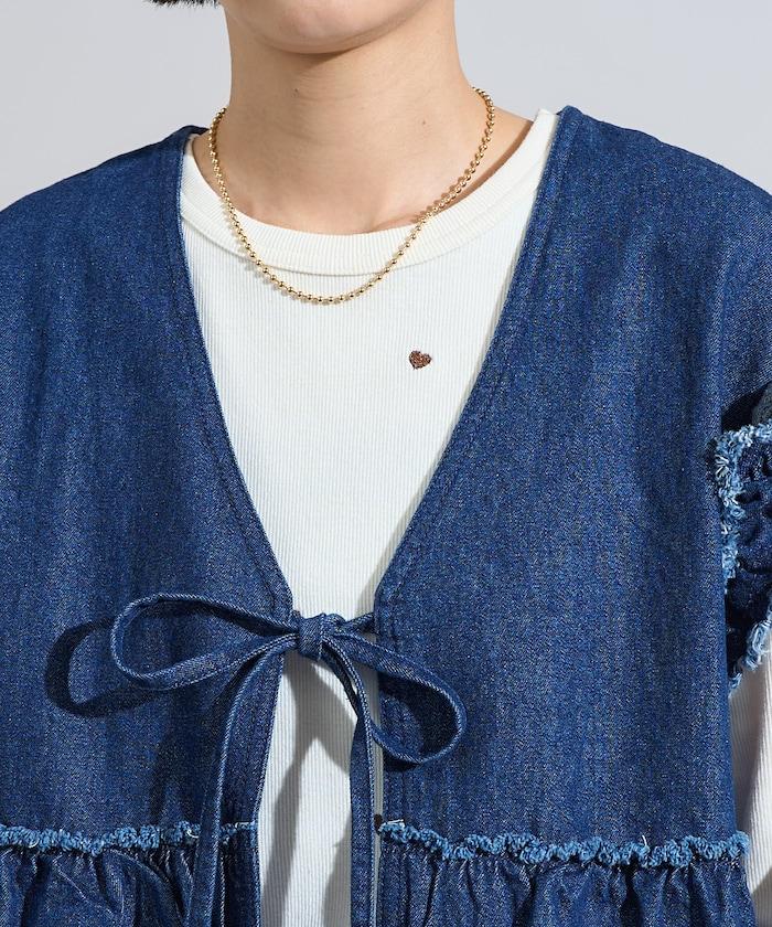 特別訂製荷葉邊馬甲＜可搭配套裝＞