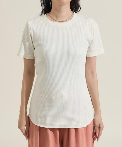 【套裝商品】軍風羅紋2WAY吊帶背心T恤套裝