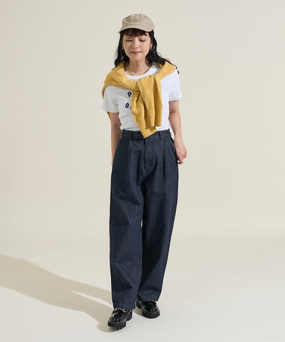休閒牛仔長褲