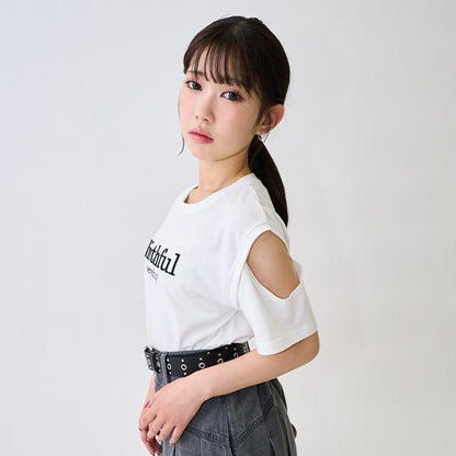 【接觸冷感/清涼】露肩T恤