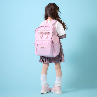 約21L 心形小包附帶蝴蝶結字母雙肩包