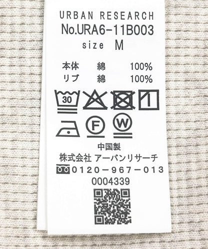 『UR TECH』加密華夫格亨利領長袖
