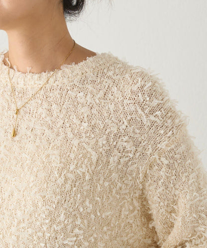 蕾絲紗線針織衫