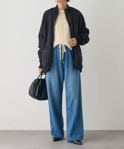 蕾絲紗線針織衫