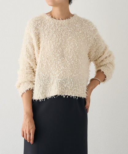 蕾絲紗線針織衫