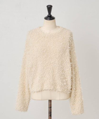 蕾絲紗線針織衫