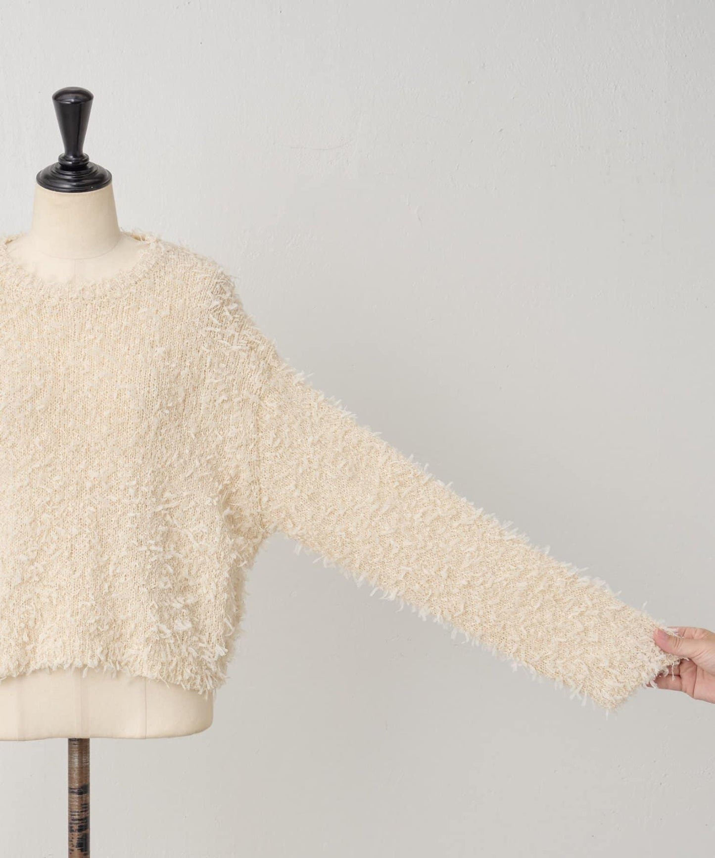 蕾絲紗線針織衫