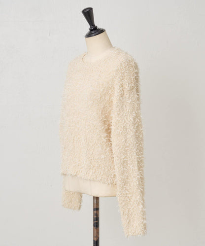 蕾絲紗線針織衫