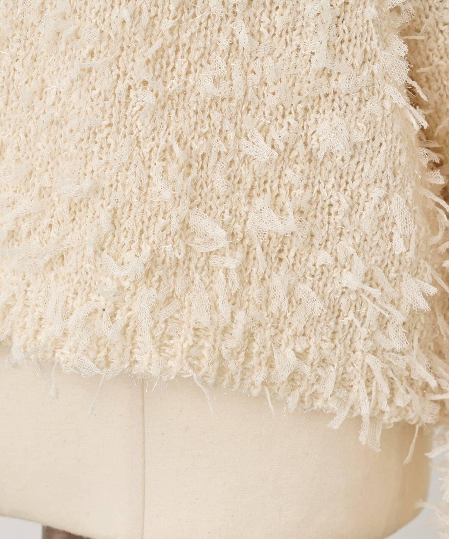 蕾絲紗線針織衫