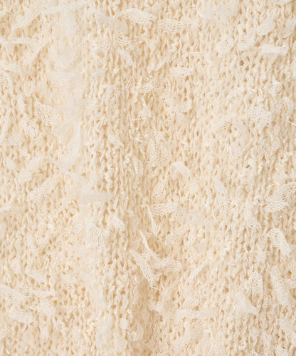 蕾絲紗線針織衫