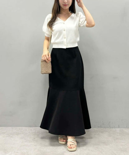 ／【減肥5公斤視覺效果】後拉鍊美人魚裙