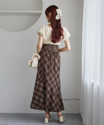 ／【減肥5公斤視覺效果】後拉鍊美人魚裙