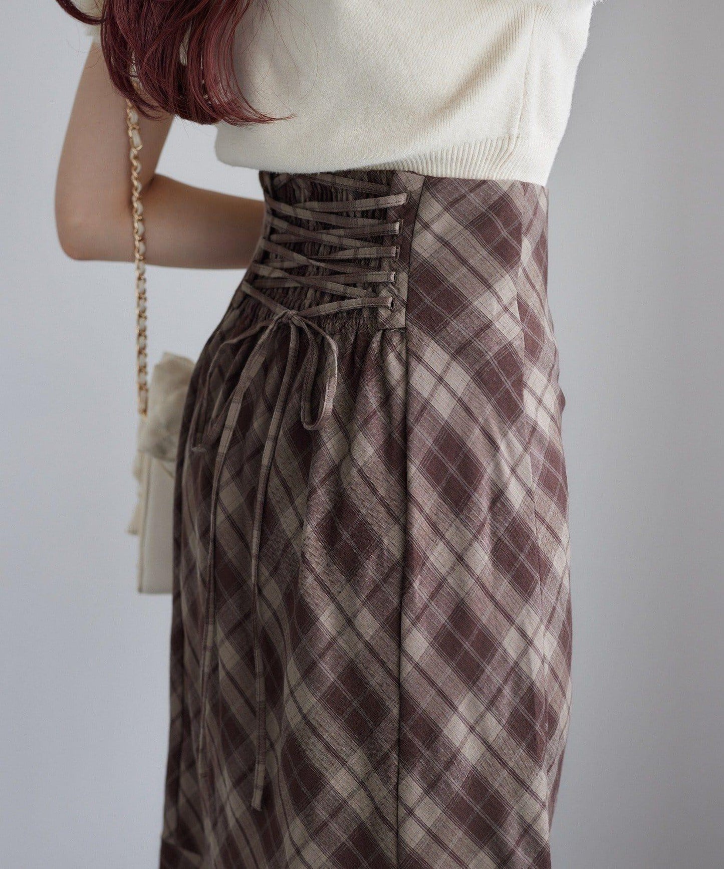 ／【減肥5公斤視覺效果】後拉鍊美人魚裙