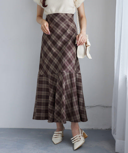 ／【減肥5公斤視覺效果】後拉鍊美人魚裙