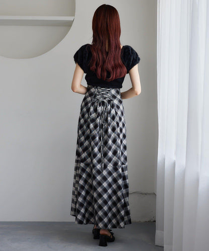 ／【減肥5公斤視覺效果】後拉鍊美人魚裙