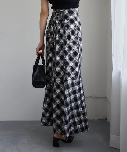 ／【減肥5公斤視覺效果】後拉鍊美人魚裙