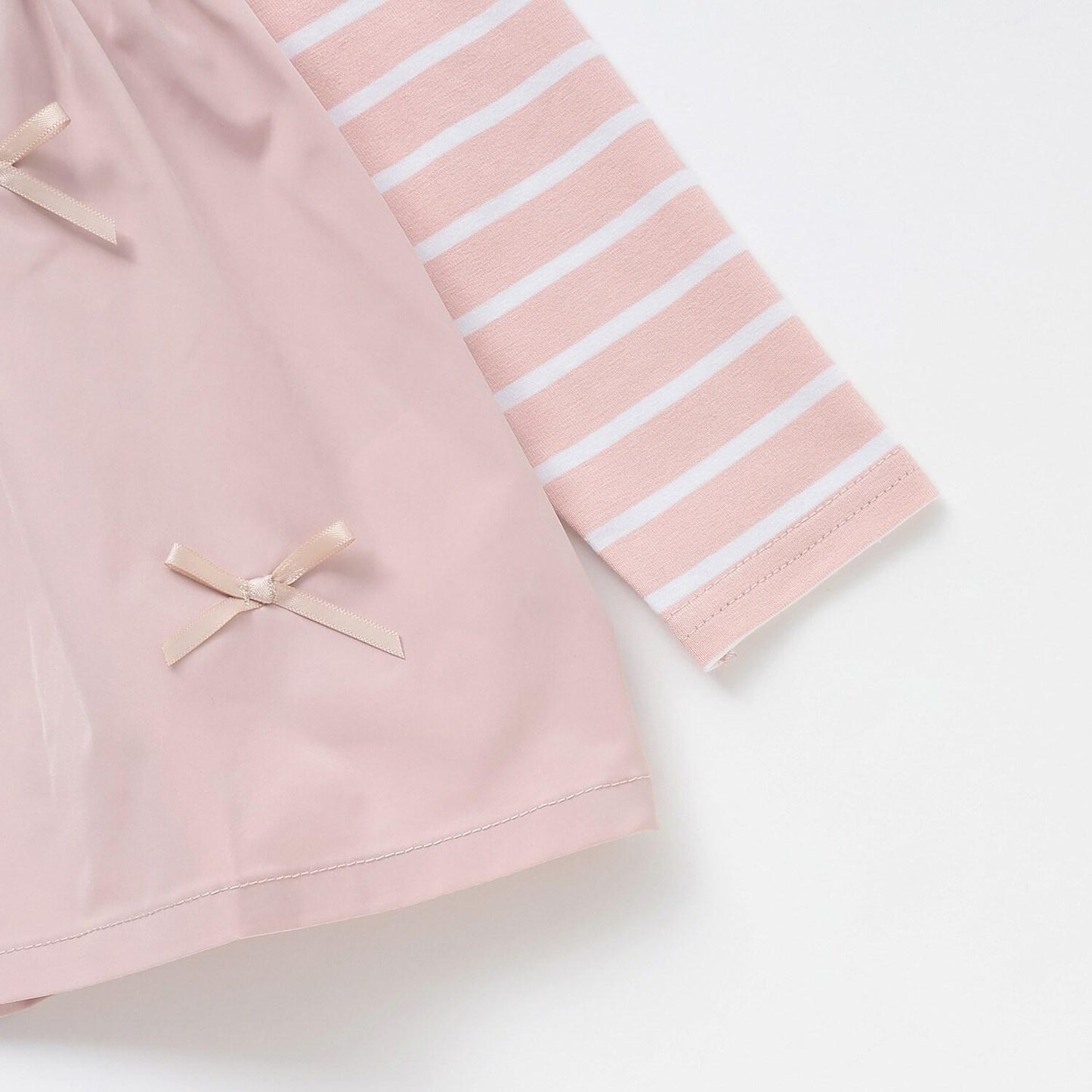 拼接條紋長袖T恤