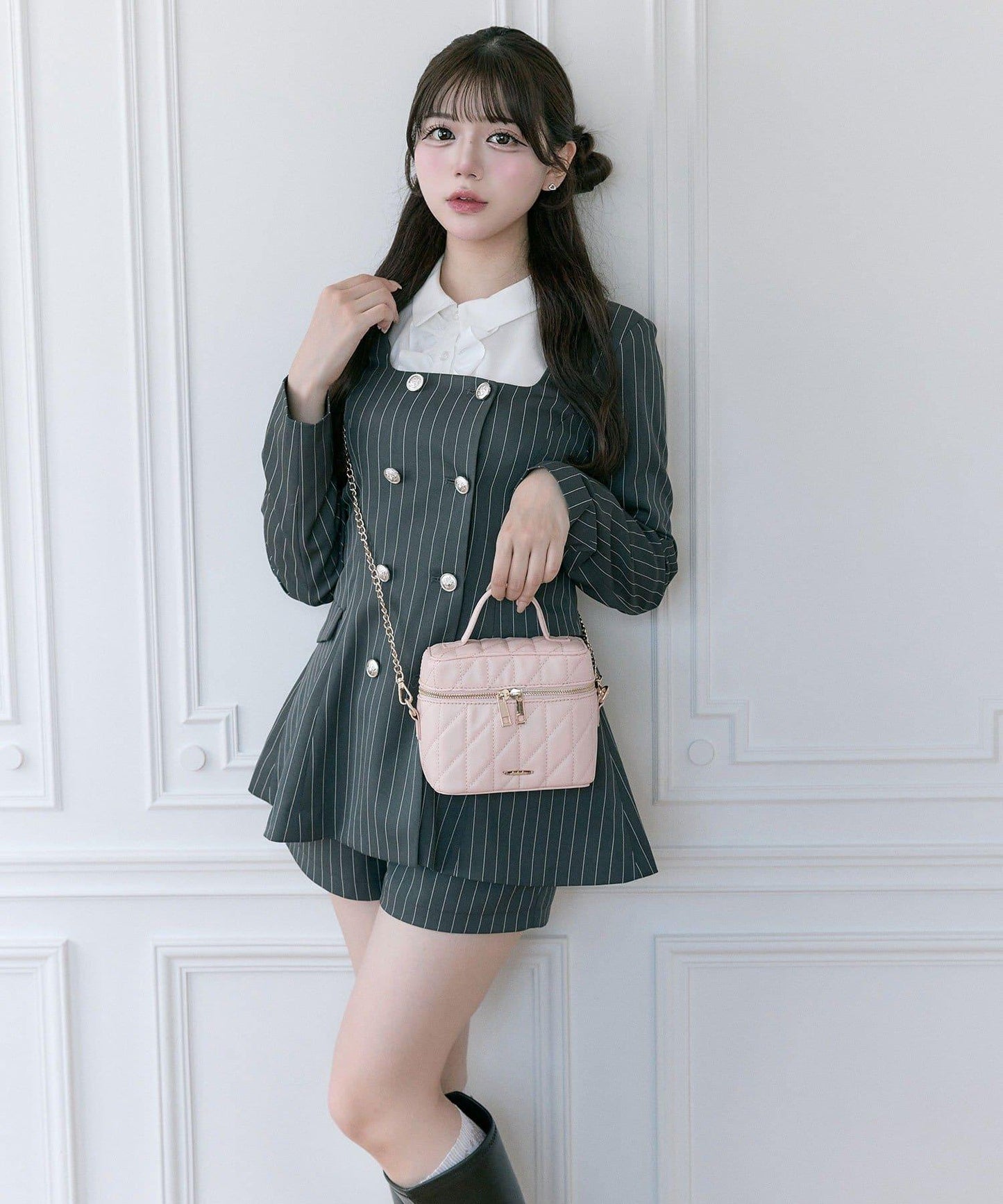 【Belle Charme】經典荷葉邊領夾克
