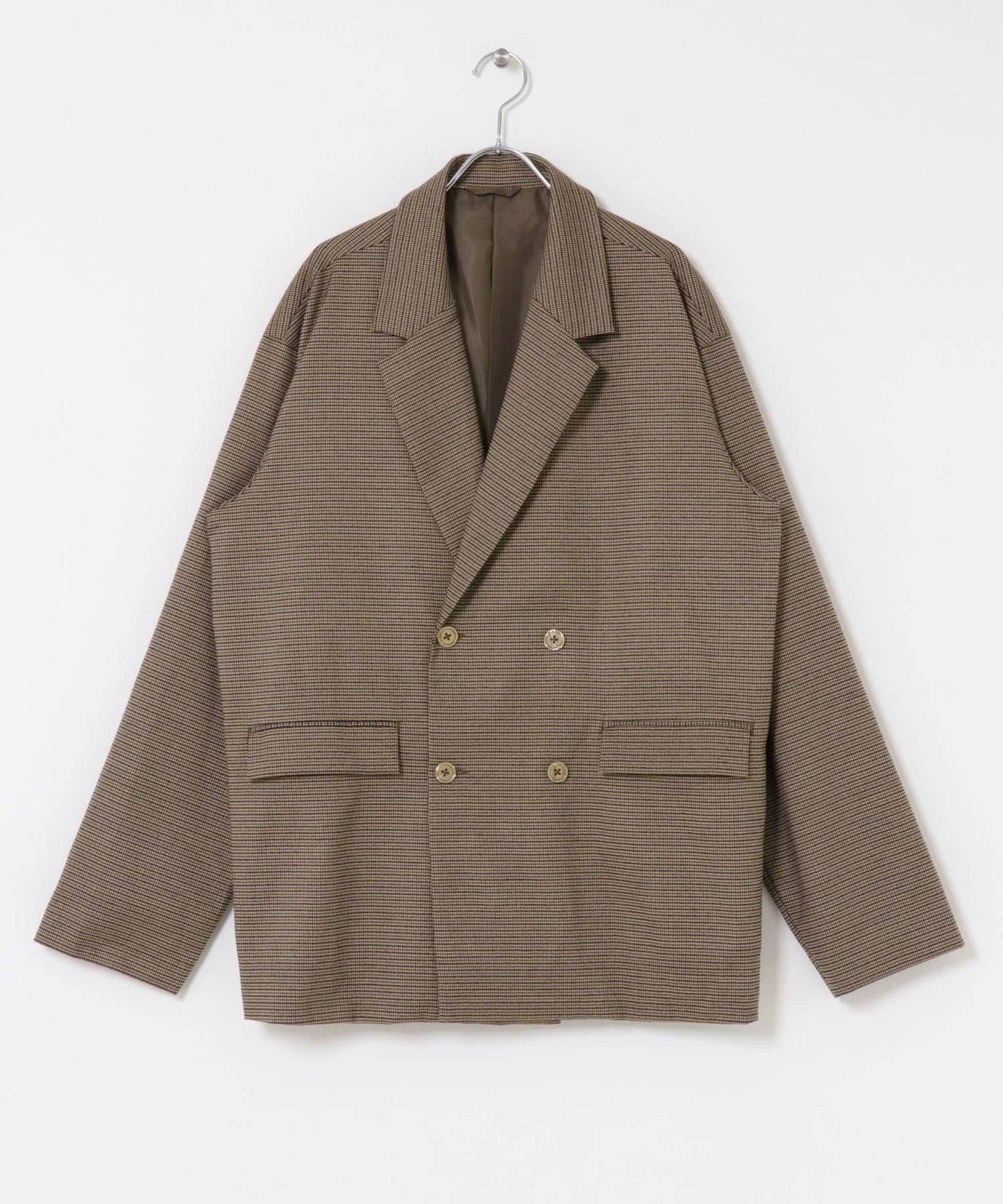 雙排扣寬鬆西裝外套