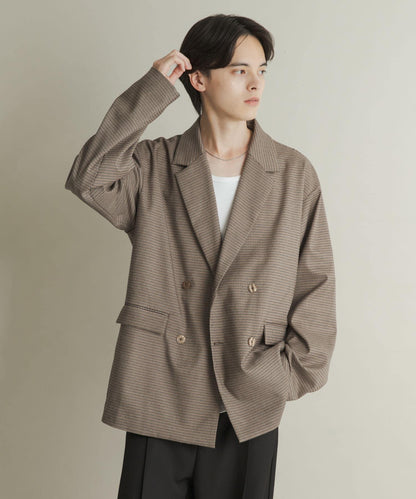 雙排扣寬鬆西裝外套