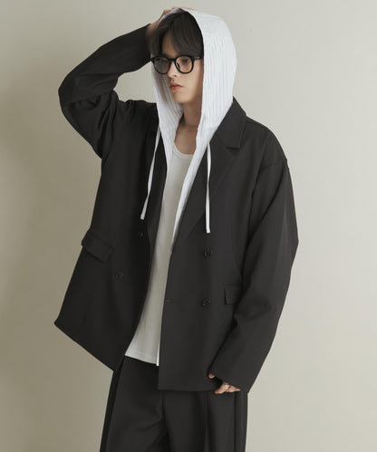 雙排扣寬鬆西裝外套