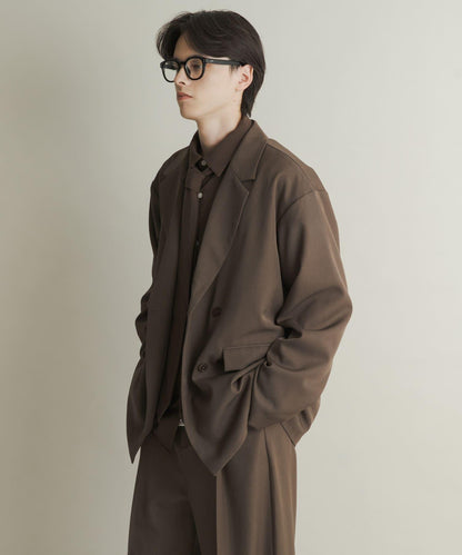雙排扣寬鬆西裝外套