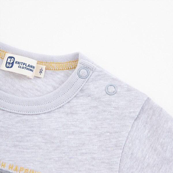 汽車貼布繡短袖T恤（80～90）