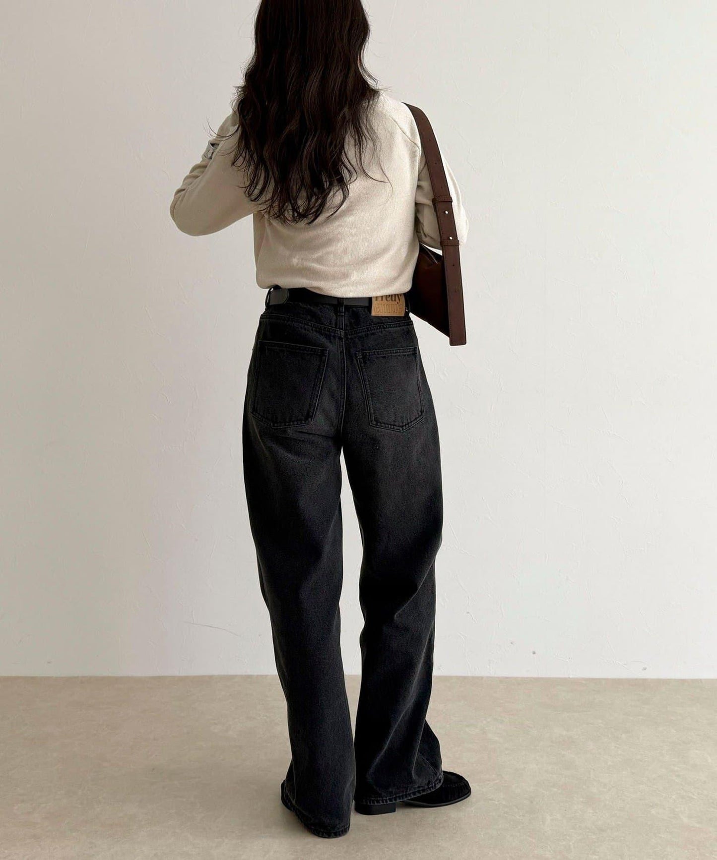 亮片羅紋船領套頭衫