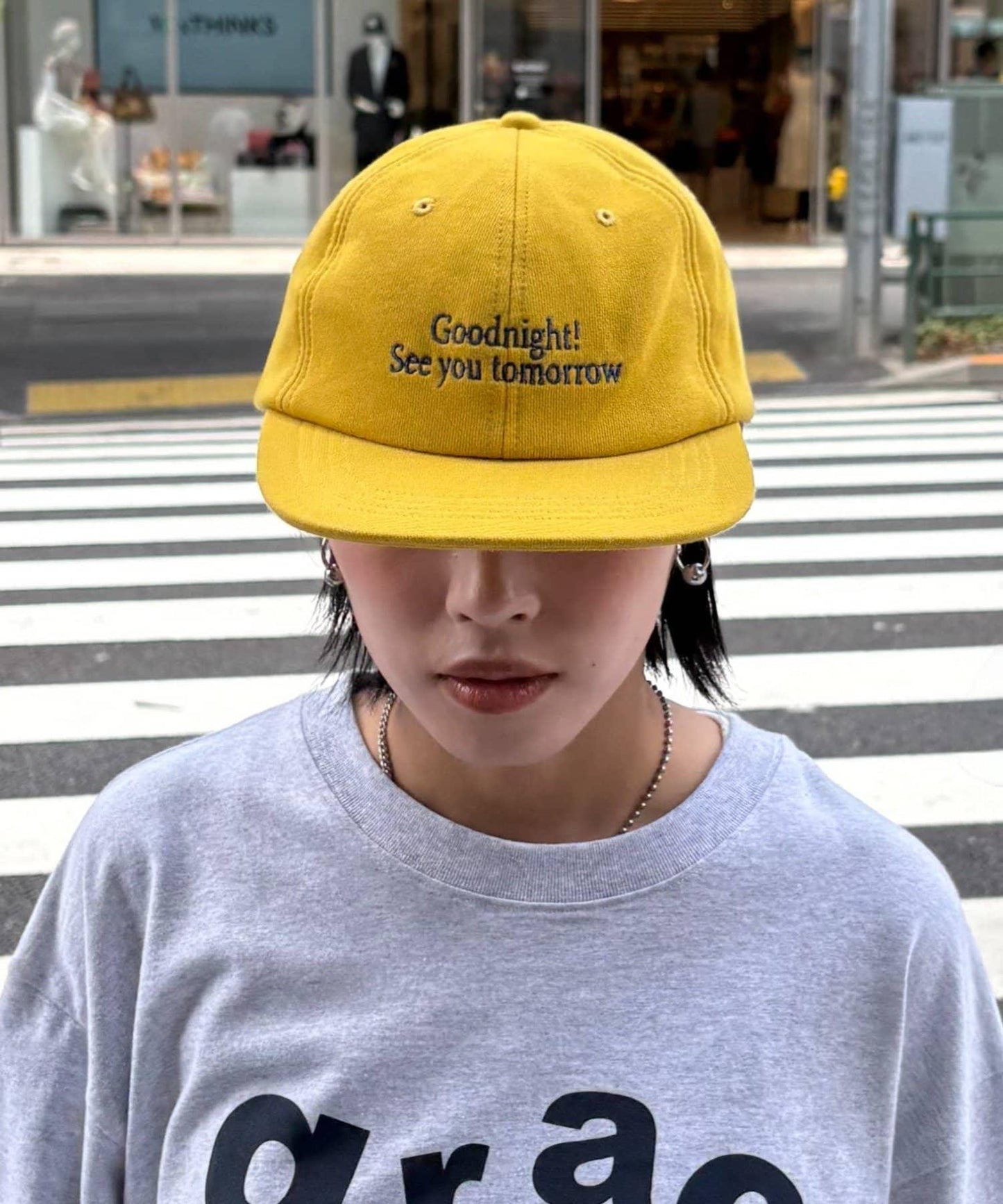 【UNISEX】衛衣風格標誌棒球帽