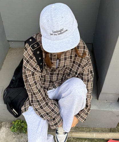 【UNISEX】衛衣風格標誌棒球帽