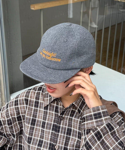 【UNISEX】衛衣風格標誌棒球帽