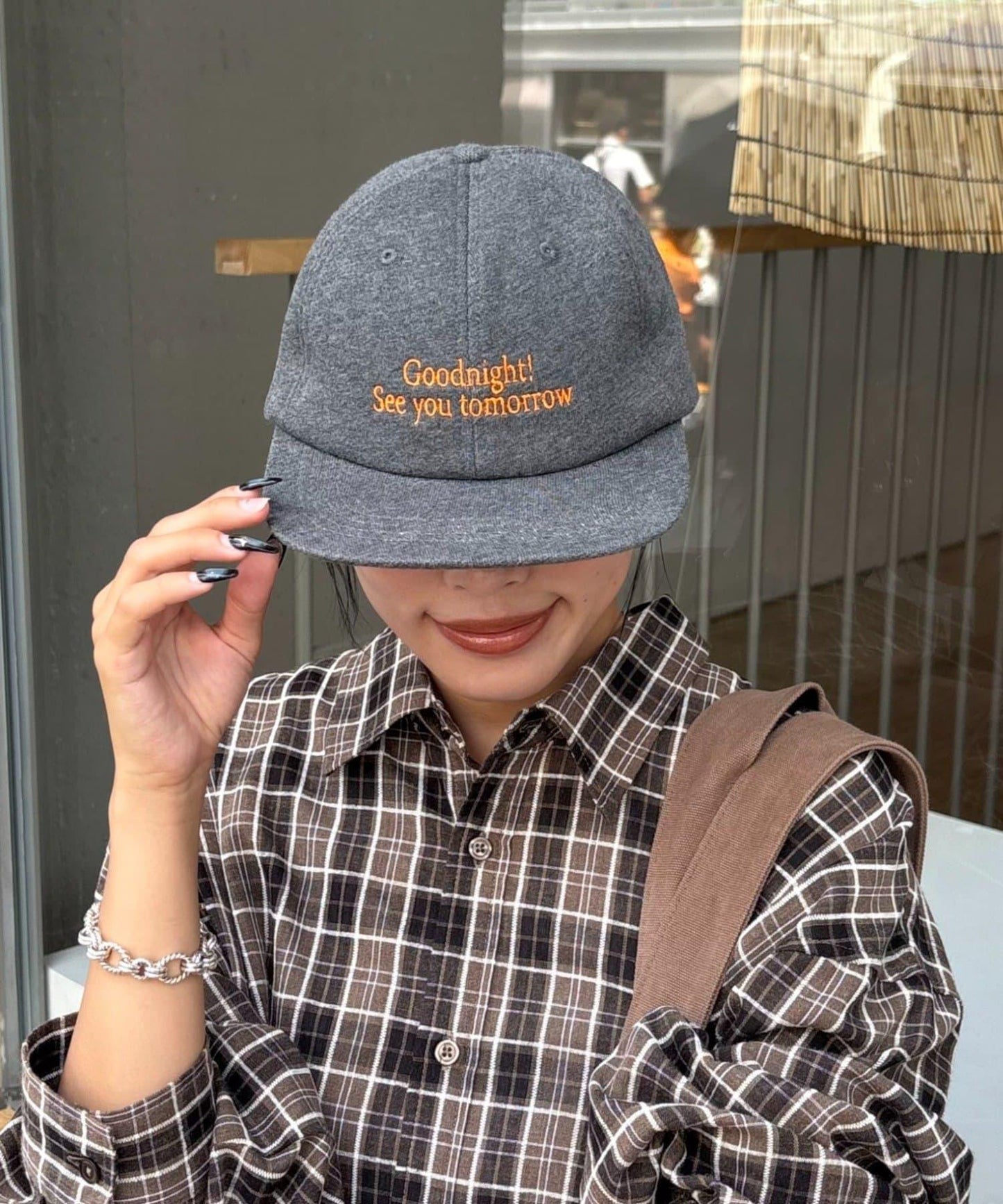 【UNISEX】衛衣風格標誌棒球帽