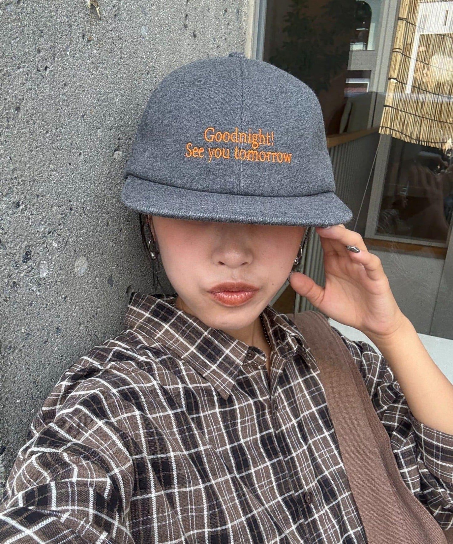 【UNISEX】衛衣風格標誌棒球帽