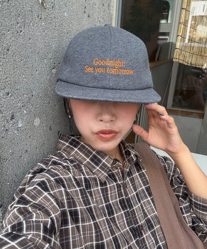 【UNISEX】衛衣風格標誌棒球帽
