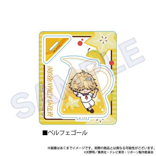 家庭教師HITMAN REBORN！迷你角色立牌 水果流行款 貝爾菲戈爾