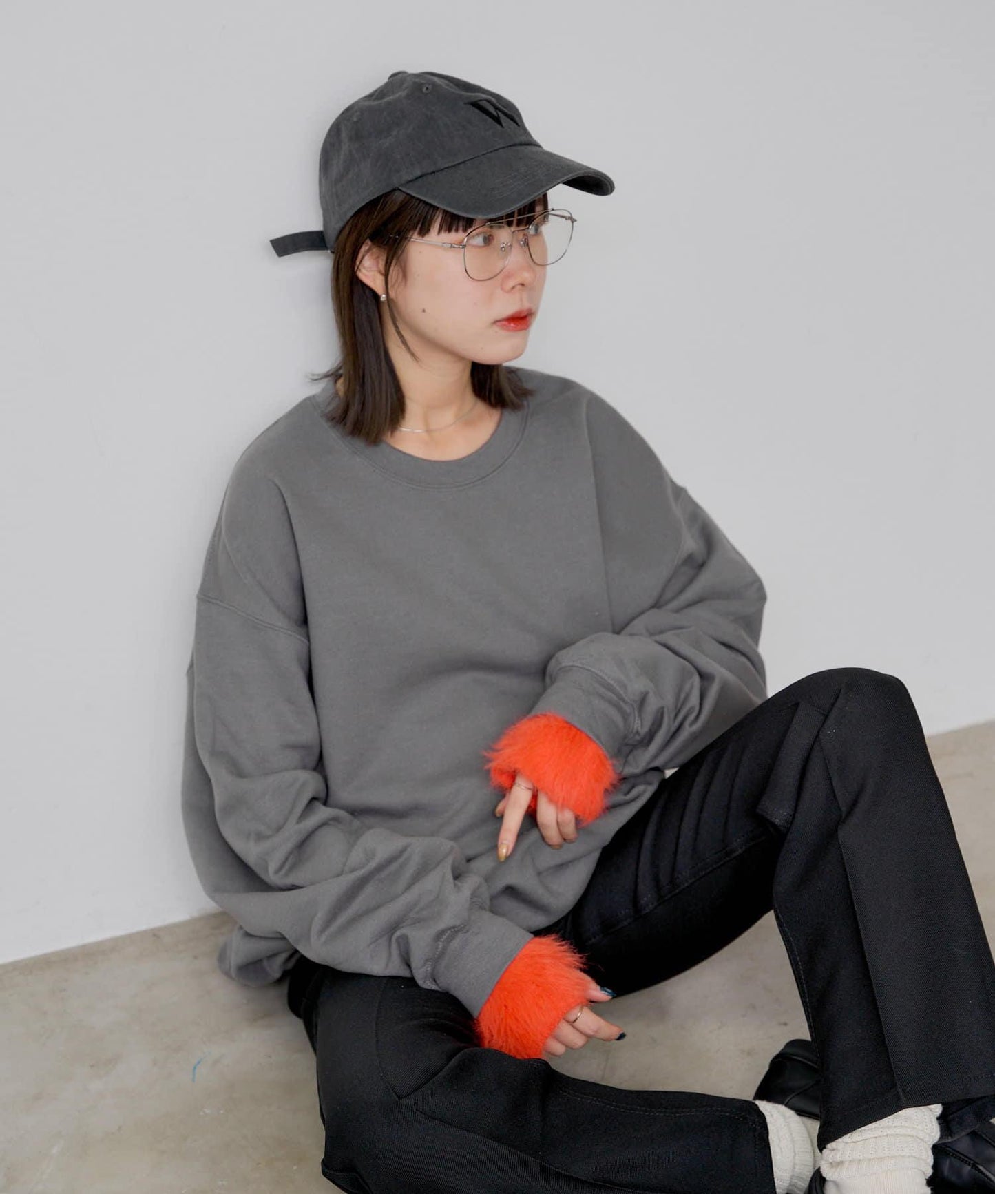 【Kastane】標誌印花衛衣 ABSTRACT MATTERS
