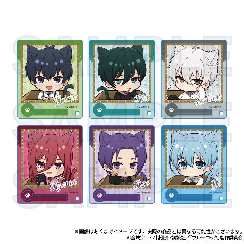 《藍色監獄》 隨機迷你亞克力立牌 ひろってver. 【BOX／6個裝】