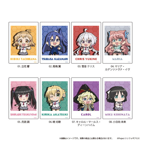 《戰姬絕唱Symphogear》GX 角色徽章01/隨機款（共8種）（演唱會ver.）【BOX/8個裝】